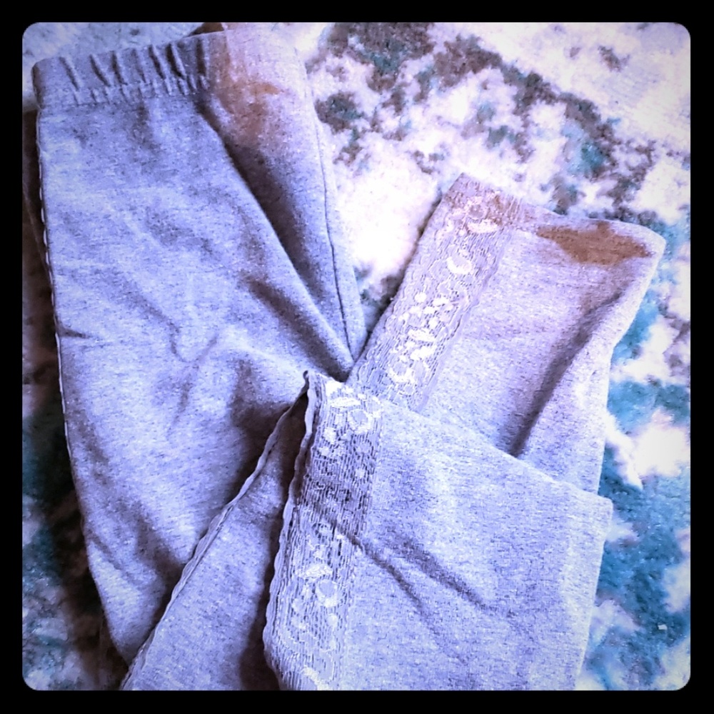 Gray Leggings